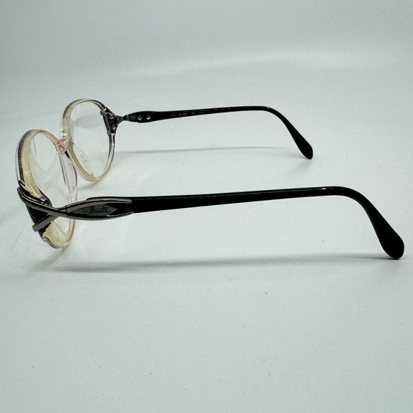 SILHOUETTE SPX M 1883 /20 6060 54-12 Clear Black Eyeglasses H10298 - Picture 2 of 7